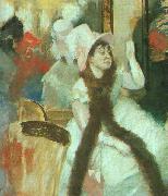 Edgar Degas Portrait after a Costume Ball oil on canvas